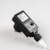 Светодиодная фигура &laquo;Дед Мороз&raquo; 30 &times; 80 &times; 40 см, акрил, 40 LED, 8 режимов, 24 В, свечение белое