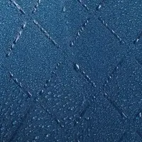 Зонт-трость Magic с проявляющимся рисунком в клетку, темно-синий