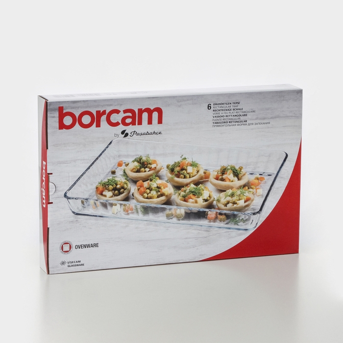 Форма стеклянная для запекания, 2,85 л, 37&times;24 см