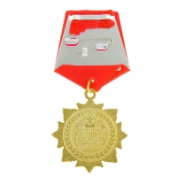 Медаль орден на подложке на День матери &laquo;Лучшая мама&raquo; 4,7 х 10 см