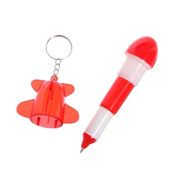 Ручка - прикол шариковая Calligrata &laquo;Самолёт&raquo;, МИКС