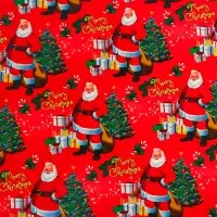 Пленка упаковочная для подарков, металлизированная, 35мкм "Подарки к НГ&ldquo;, 50х70см