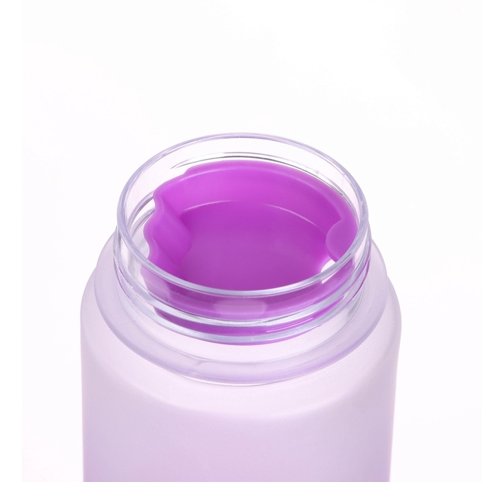 Бутылка для воды, напитков, спортивная, в школу, 500 мл, My bottle,19.5 х 6 см, фиолетовая