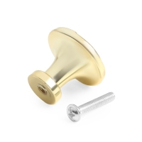 Ручка кнопка ТУНДРА РК018GP, цвет золото, 8 шт TMP