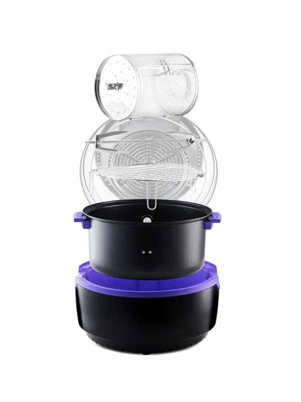 Аэрогриль электрический КТ-2219 - 8 л - 1400 Вт