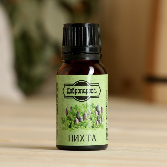 Эфирное масло &laquo;Пихта&raquo;, флакон-капельница, 17 мл &laquo;Добропаровъ&raquo;