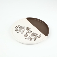 Тарелка кермическая &laquo;Цветочная поляна&raquo;, 21,7 см