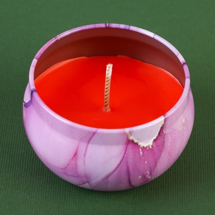 Новогодняя ароматическая свеча в банке &laquo;Новый год: Всё сбудется&laquo;Новый год:  , аромат мандарин, 6 х 6 х 4 см.