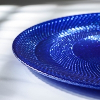 Блюдо сервировочное &laquo;Глория&raquo;, d=30 см, цвет синий