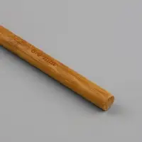 Крючок для вязания, бамбуковый, d=8 мм, 15 см