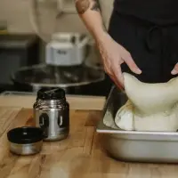 Термос для еды Jerrycan 470, вакуумный, стальной зеркальный