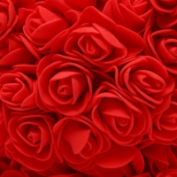 Медведь из красных роз Медведь из красных роз