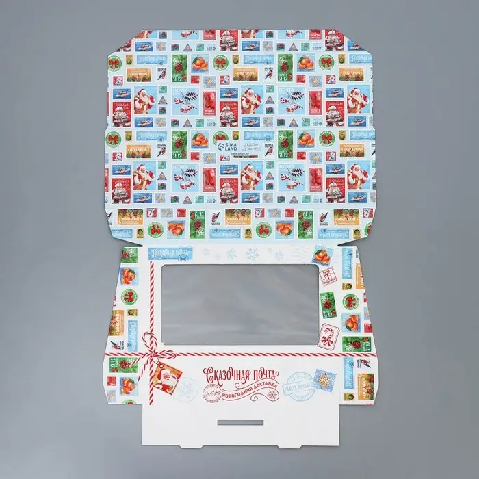 Коробка складная &laquo;Сказочная почта&raquo;, 20 х 12 х 4 см