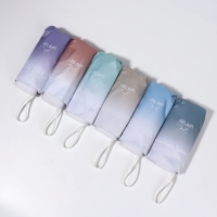 Зонт механический «Градиент», эпонж, 5 сложений, 6 спиц, R = 43/50 см, D = 100 см, цвет МИКС Зонт механический «Градиент», эпонж, 5 сложений, 6 спиц, R = 43/50 см, D = 100 см, цвет МИКС