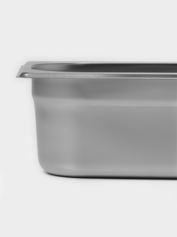 Гастроемкость 1/4x100 мм, 265*162*100 мм, толщина 0,8 мм