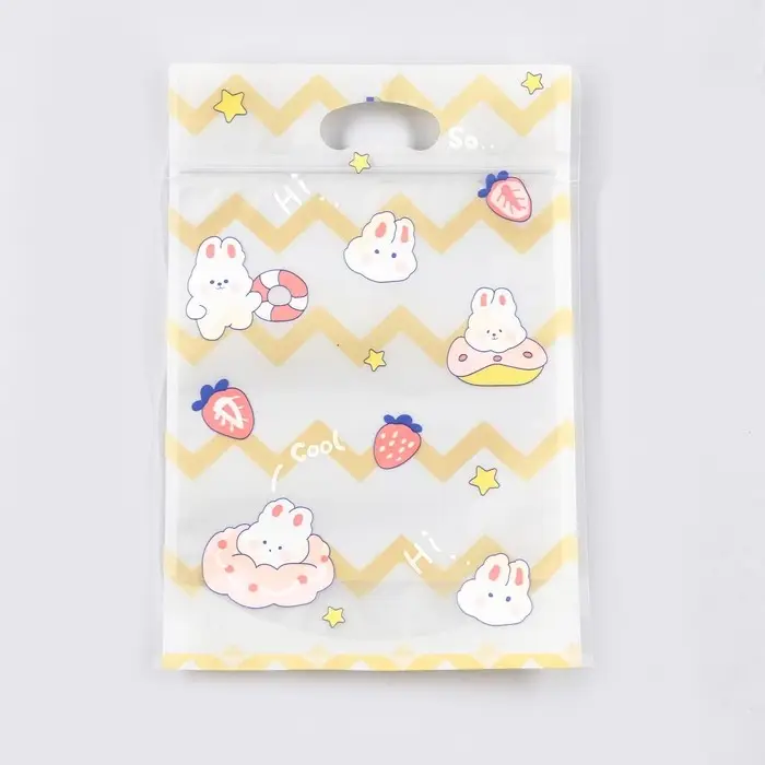 Пакет Zip-lock, "Корейский стиль", 15,5*22+3,5см МИКС