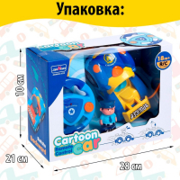 Машина радиоуправляемая &laquo;Полиция&raquo;, работает от батареек, МИКС