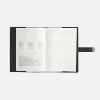 Ежедневник Repute, недатированный, черный