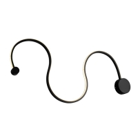 Бра "Изгиб" LED 28Вт 4000К черный Бра "Изгиб" LED 28Вт 4000К черный