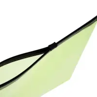 Папка-конверт на ZIP-молнии A5, 150 мкм, Calligrata, жёлтый неон