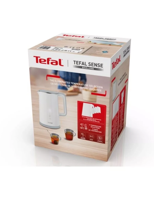 Чайник электрический Sense KO693110 1,5 л, 1800 Вт, белый