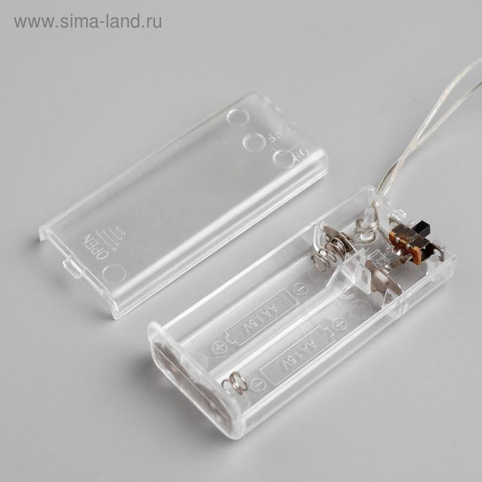 Светодиодная фигура &laquo;Приветливый оленёнок&raquo; 14.5 &times; 20 &times; 8 см, акрил, 10 LED, батарейки ААх2 (не в комплекте), свечение белое