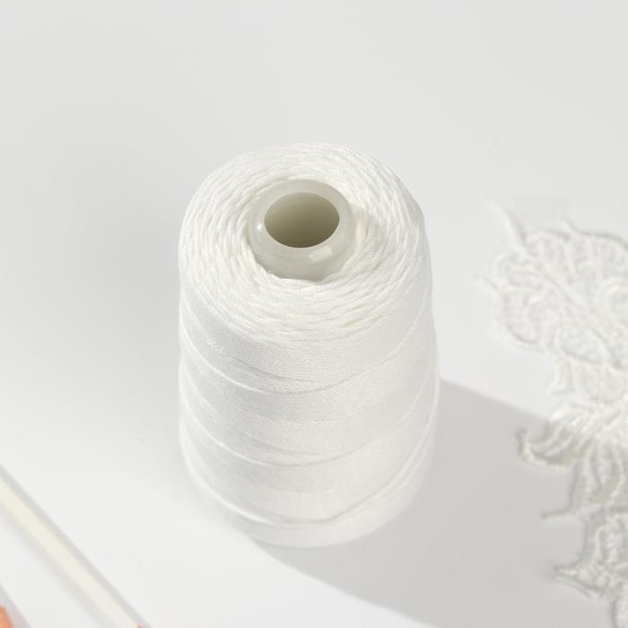 Нитки &laquo;Канцелярские&raquo; для прошива документов, 640ЛШ, 250 м, цвет белый