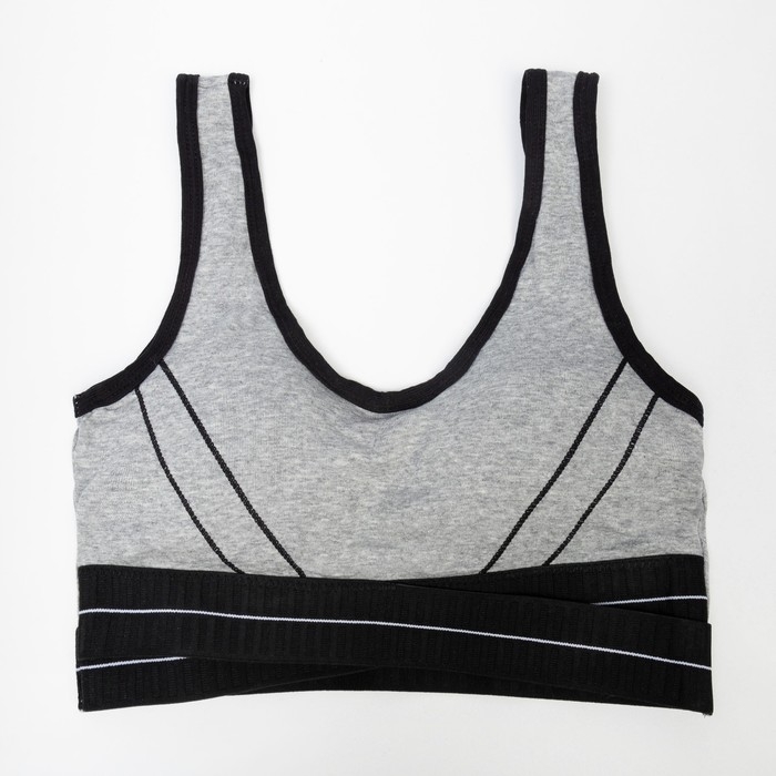 Топ женский Collorista, цвет серый, размер 42-44