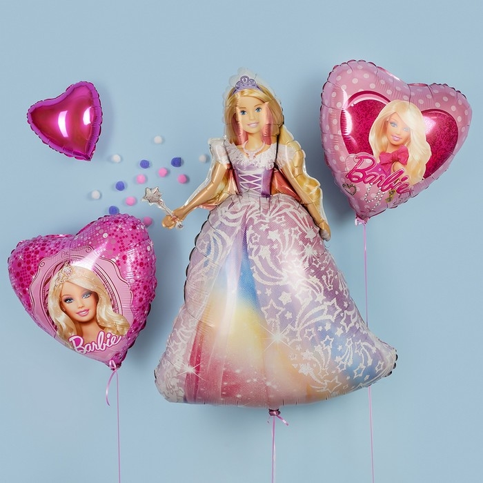 Шар фольгированный 38 Шар фольгированный 38" «Барби», фигура