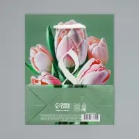 Пакет подарочный ламинированный, упаковка, &laquo;8 марта&raquo;, S 12 х 15 х 5.5 см