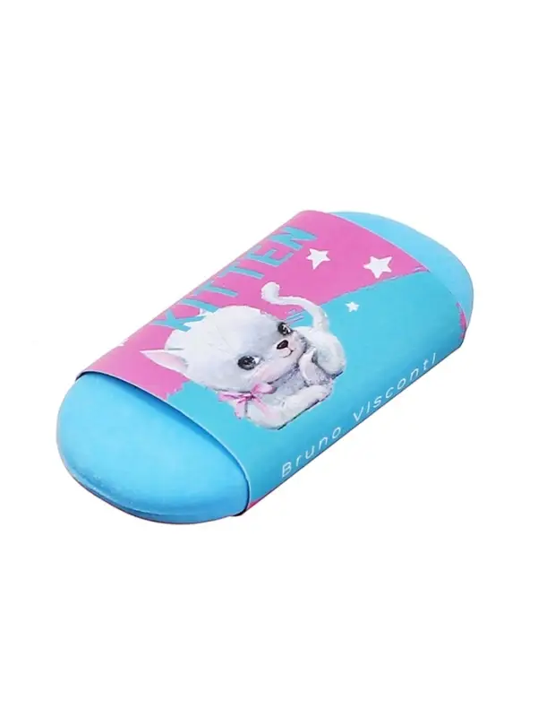 Ластик HappyGraphix Kids, овальный, мягкий, МИКС