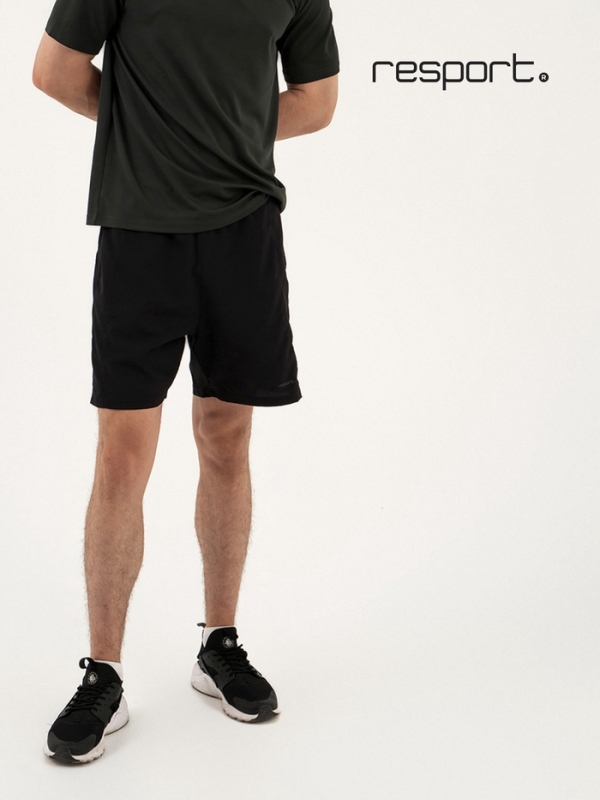 Шорты мужские Resport, р. 50, цвет чёрный, с велосипедками Шорты мужские Resport, р. 50, цвет чёрный, с велосипедками