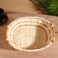 Корзина плетеная 32x25x11 см, ротанг