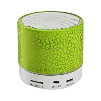 Портативная колонка Luazon LAB-04, с подсветкой, Bluetooth, USB, microSD, microUSB, МИКС