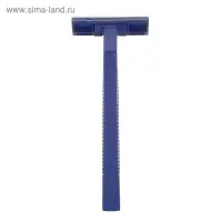 Бритвенные станки одноразовые LuazON, 2 лезвия, синие, 3 шт.