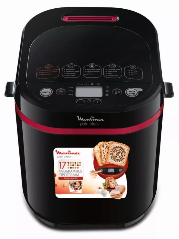 Хлебопечка Pain & Plaisir OW220830, черный, 720 Вт