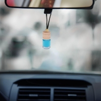 Ароматизатор в автомобиль на 23 Февраля (3 шт) &laquo;Настоящему герою&raquo;, аромат: парфюм, яблоко, новая машина