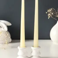 Набор свечей античных, 2,3х 24,5 см, 5 ч, 55 г, 2 штуки, слоновая кость