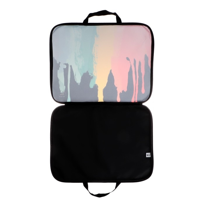 Папка для чертежей и рисунков А3, 470 х 350 х 20 мм, с ручками, текстильная, Calligrata Папка для чертежей и рисунков А3, 470 х 350 х 20 мм, с ручками, текстильная, Calligrata "Яркие краски"