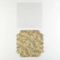 Коробка для печенья, кондитерская упаковка с PVC крышкой, &laquo;Крафт&raquo;, 18 х 18 х 3 см