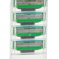 Станок Gillette Mach3 + 8 сменные кассеты цвет зеленый Станок Gillette Mach3 + 8 сменные кассеты цвет зеленый