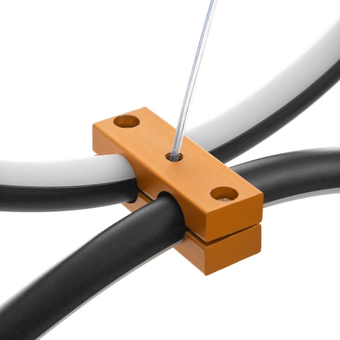 Светильник "Волны" LED 32Вт 6000К чёрный 100х18-85 см