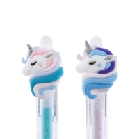 Ручка гелевая-прикол Единорог  МИКС