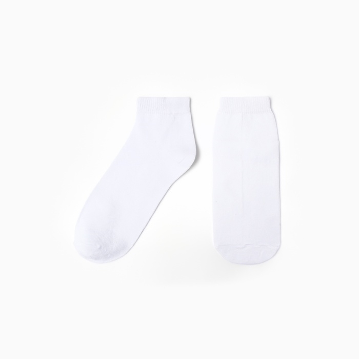 Носки мужские, цвет белый, размер 29 Носки мужские, цвет белый, размер 29