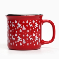 Кружка керамическая новогодняя &laquo;Happy New Year&raquo; Микки Маус и друзья, 250 мл