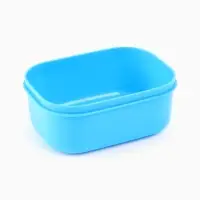 Ланч-бокс прямоугольный, 500 мл, Синий трактор