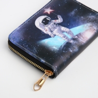 Кошелёк детский на молнии &laquo;Выбражулька&raquo;, цвет тёмно-синий