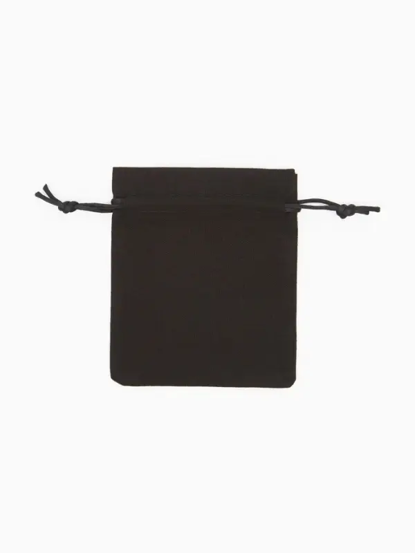 Мешочек подарочный &laquo;Хлопок&raquo;, 10&times;12 см, чёрный