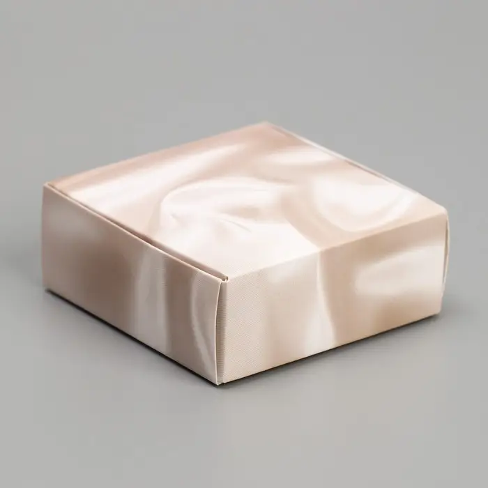 Коробка под бижутерию, упаковка, &laquo;Шелк&raquo;, 7.5 х 7.5 х 3 см