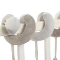 Растяжка на кроватку/коляску &laquo;Джунгли&raquo;, с прорез., Крошка Я